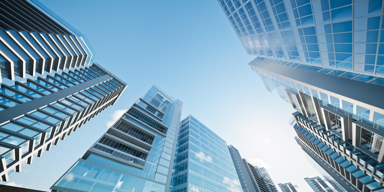 Modern commercial building representing property investment opportunity