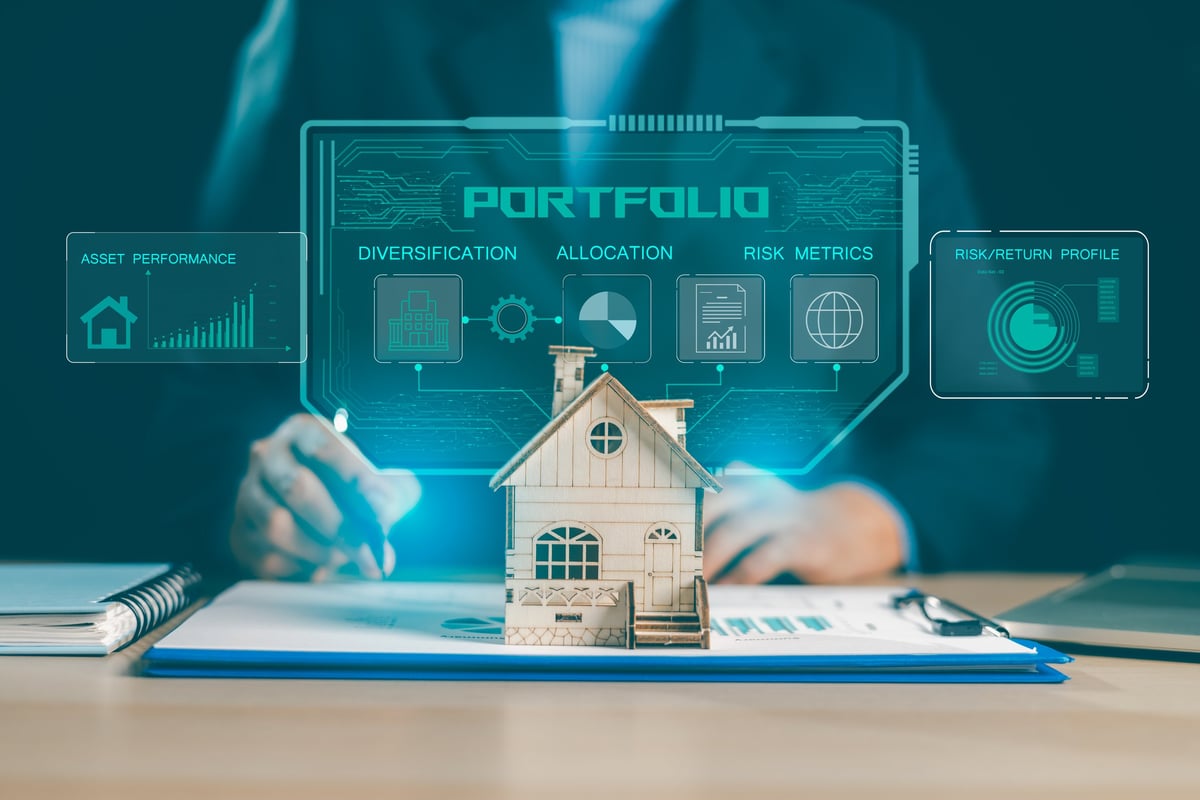 Investment portfolio analysis dashboard